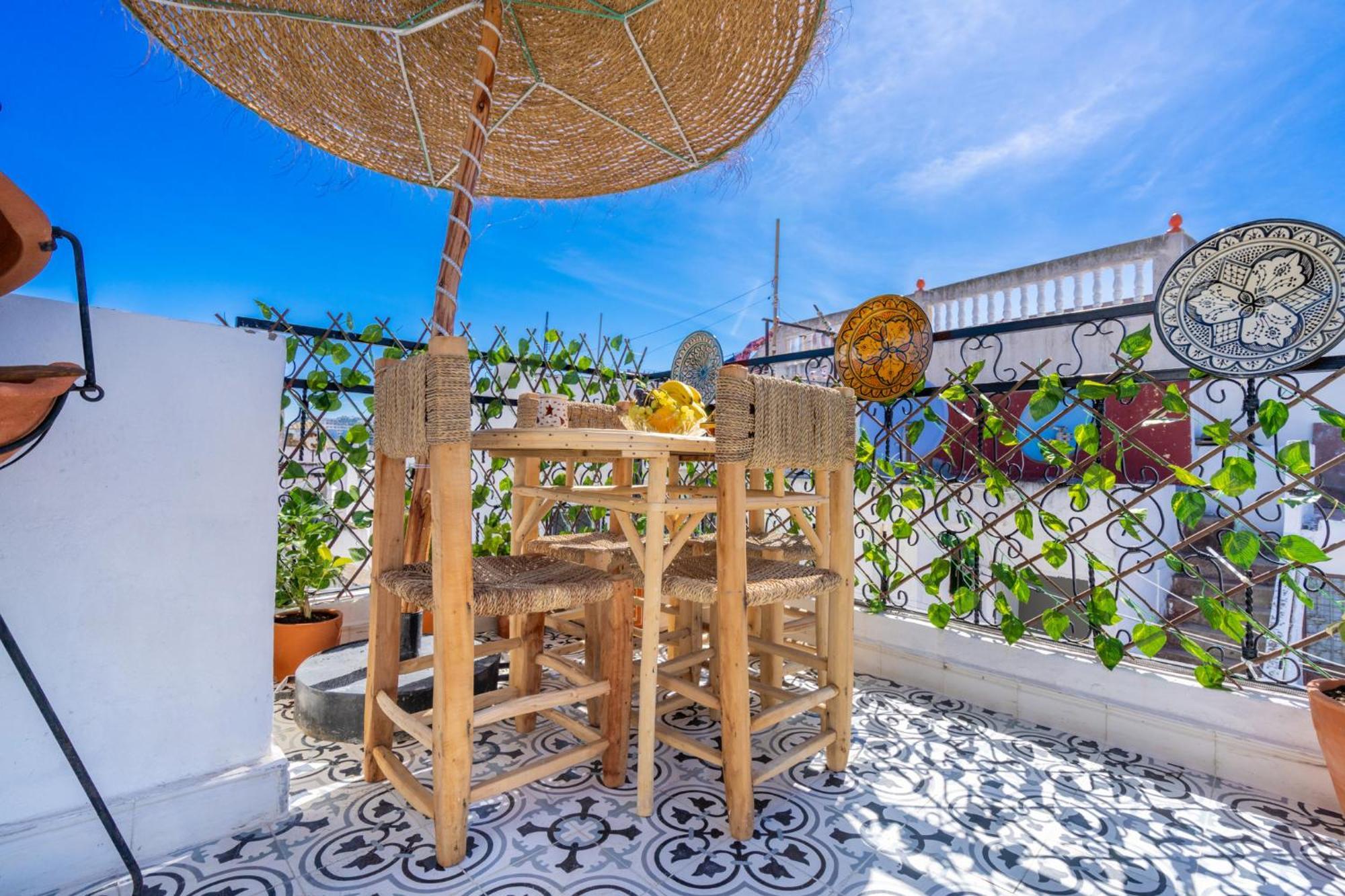 Dar Baba Aziz La Perle De La Medina Villa Tanger Luaran gambar